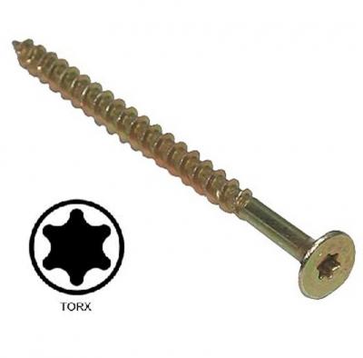 Csavar UV ZHT 06,0x130, csavar, sűllyesztett fejű, Torx, részleges menet