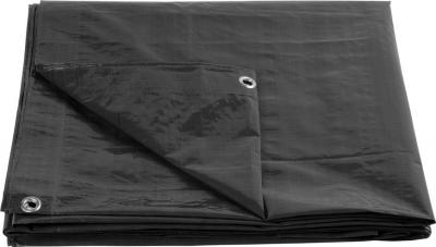 Plachta Tarpaulin Strong 4x5 m, 200 g/m, zakrývacia, antracit, s okami