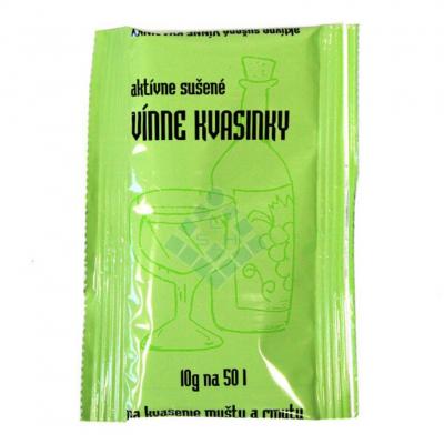 Kvasinky vínne, univerzálne, 10 g/50 l