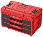 Box QBRICK® System ONE Workshop Red - Cart, 3x Toolbox, 4 dielna sada boxov na náradie