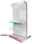 Prepážka Racks H30 665x100 mm, Cr, predná *S*